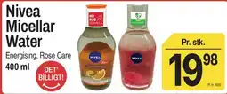 ABC Lavpris Nivea Micellar Water tilbud