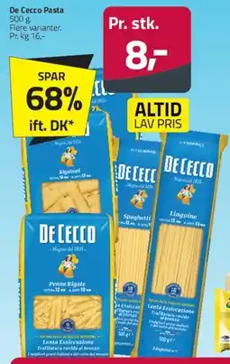 Fleggaard De Cecco Pasta 500 g tilbud