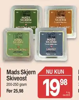ABC Lavpris Mads Skjern Skiveost tilbud