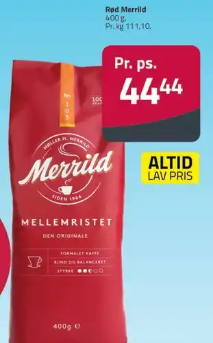 Fleggaard Merrild Mellemristet tilbud