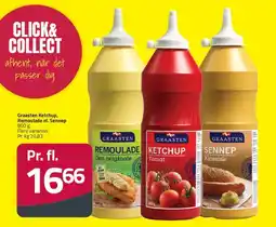 Fleggaard Graasten Ketchup, Remoulade eller Sennep tilbud