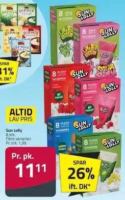 Fleggaard Sun Lolly (ispinde) tilbud