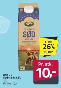Fleggaard Arla Sødmælk tilbud
