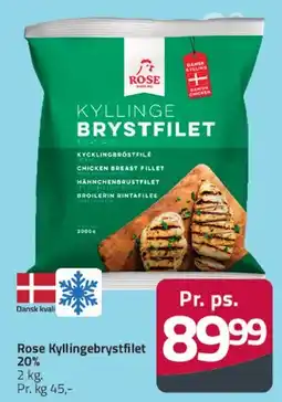 Fleggaard Rose Kyllingebrystfilet tilbud