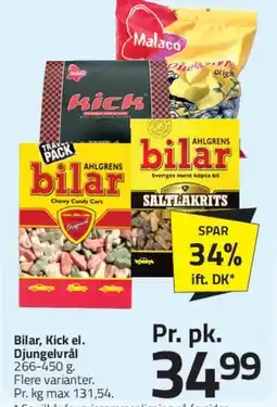Fleggaard Bilar / Kick / Djungelvrål tilbud