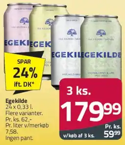 Fleggaard Egekilde (dåser) tilbud