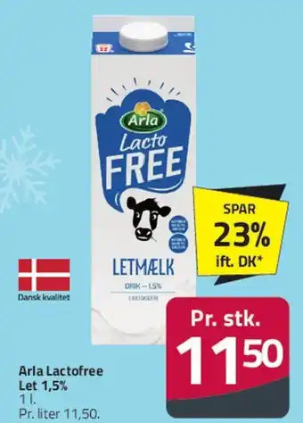 Fleggaard Arla LactoFree Letmælk tilbud
