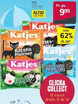 Fleggaard Katjes (210 g) tilbud