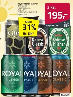 Fleggaard Royal / Odense (Pilsner / Classic) tilbud
