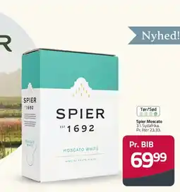 Fleggaard Spier Moscato White tilbud