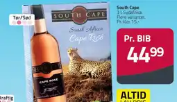 Fleggaard South Cape (label / price area) tilbud
