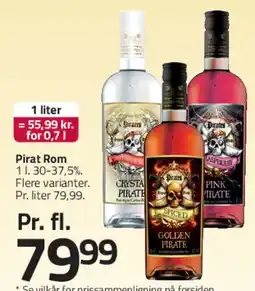 Fleggaard Pirate Rom tilbud