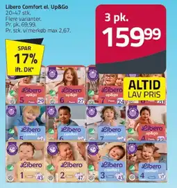 Fleggaard Libero Comfort / Up&Go tilbud