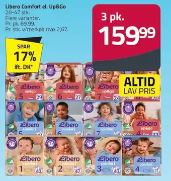 Fleggaard Libero Comfort / Up&Go tilbud