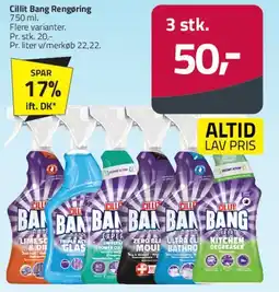 Fleggaard Cillit Bang rengøring 750 ml tilbud