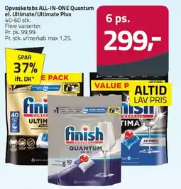 Fleggaard Finish Quantum opvasketabs tilbud
