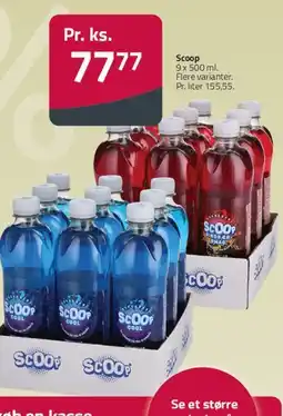 Fleggaard Scoop 9 x 500 ml tilbud