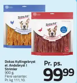 Fleggaard Dokas Kyllingebryst / Andebryst i strimler tilbud