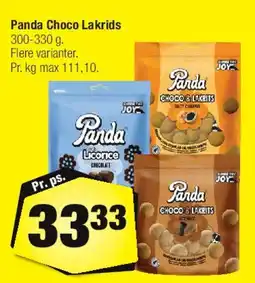 Calle Panda Choco / Lakrids (tins) tilbud