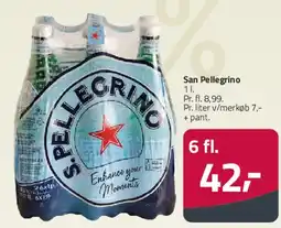 Fleggaard San Pellegrino (6 fl.) tilbud