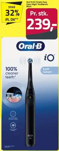 Fleggaard Oral‑B iO Easy Clean eltandbørste tilbud