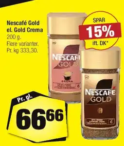 Calle Nescafé Gold / Gold Crema tilbud