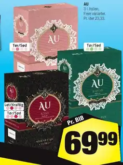 Calle AU (boxed wine) tilbud