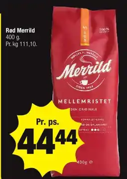 Calle Merrild - Mellemristet kaffe (Red Merrild) tilbud