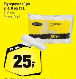 Calle Fryseposer 10 pk. tilbud