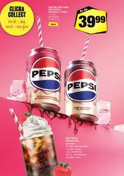 Calle Pepsi Strawberry 'n' Cream / Cream Soda (cans) tilbud