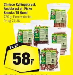 Calle Chrisco Kyllingebryst / Snacks til hund tilbud