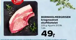 Kvickly BORNHOLMERGRISEN krogmodnet skaftkotelet tilbud
