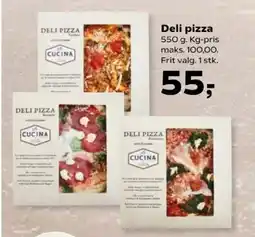 Kvickly Deli pizza tilbud