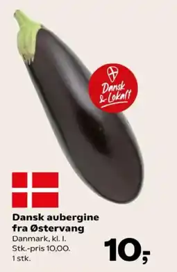 Kvickly Dansk aubergine fra Østervang tilbud