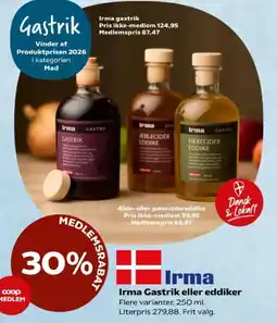 Kvickly Irma Gastrik eller eddiker tilbud
