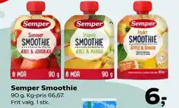 Kvickly Semper Smoothie tilbud