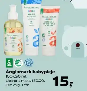 Kvickly Änglamark babypleje tilbud