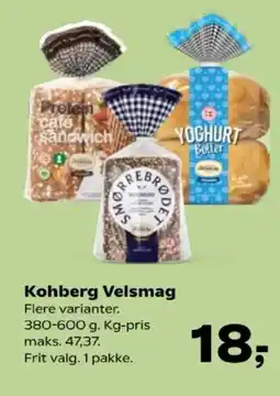 Kvickly Kohberg Velsmag tilbud