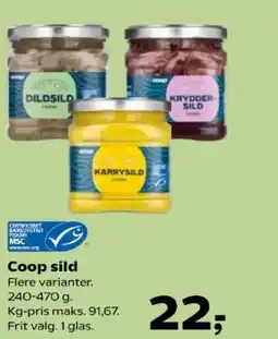 Kvickly Coop sild tilbud