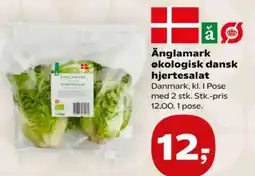 Kvickly Änglamark økologisk dansk hjertesalat tilbud