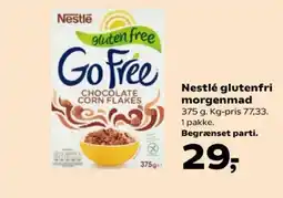 Kvickly Nestlé glutenfri morgenmad tilbud