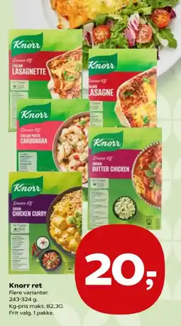 Kvickly Knorr ret tilbud