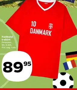 Kvickly Fodbold t-shirt tilbud