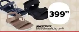 Kvickly SKECHERS dame eller herre sandal tilbud