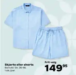 Kvickly Skjorte eller shorts tilbud