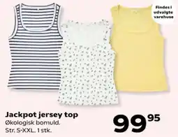 Kvickly Jackpot jersey top tilbud