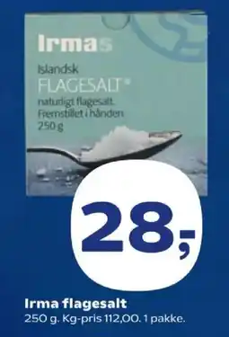 Kvickly Irma flagesalt tilbud