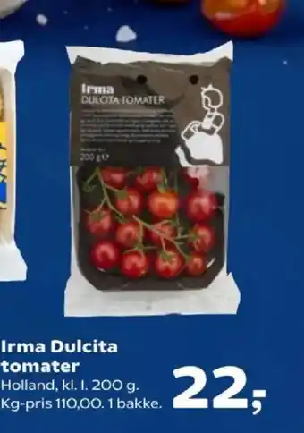 Kvickly Irma Dulcita tomater tilbud