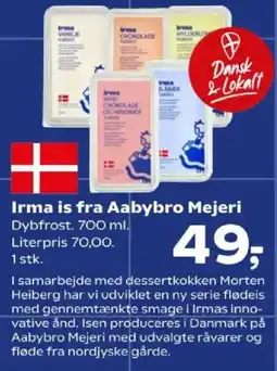 Kvickly Irma is fra Aabybro Mejeri tilbud