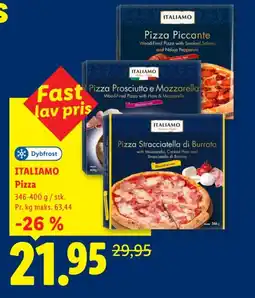Lidl ITALIAMO Pizza tilbud